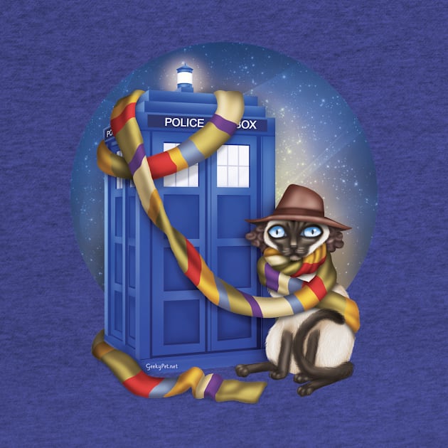 Dr WhoCat by GeekyPet